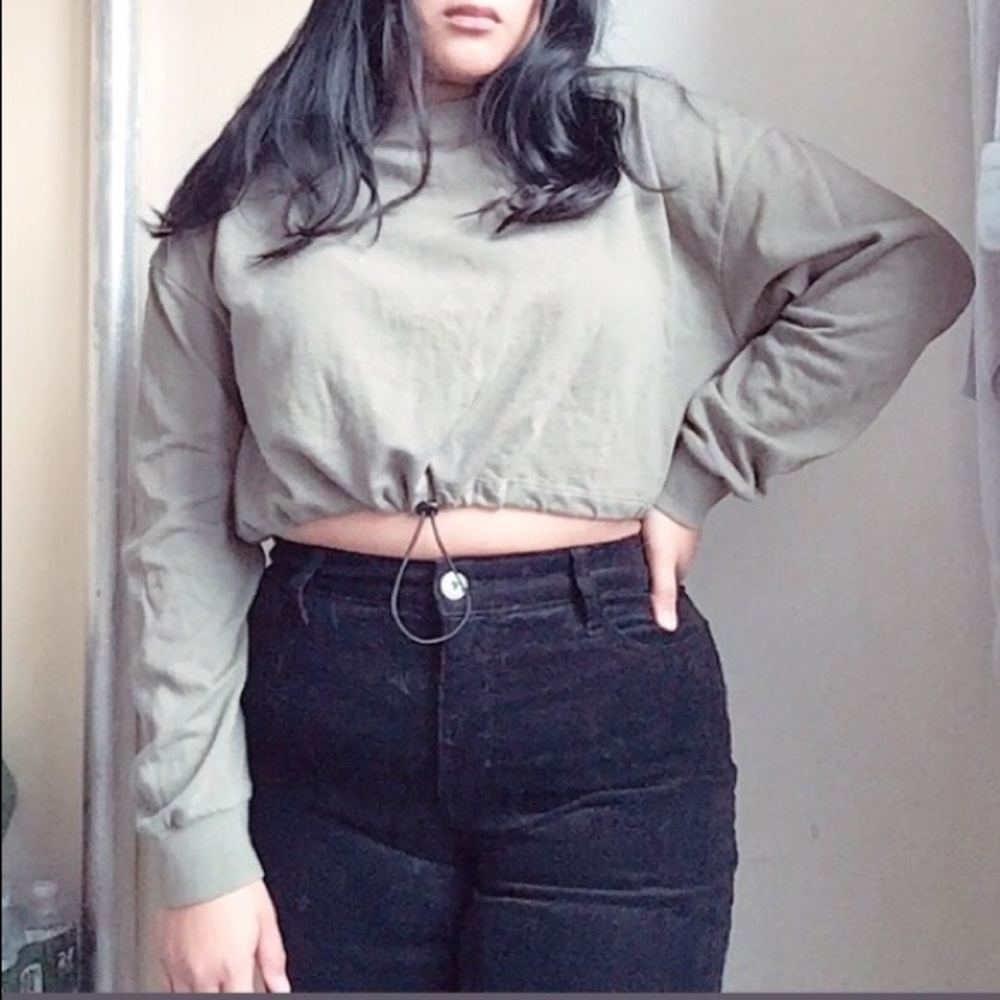 Forever 21 crop sweater